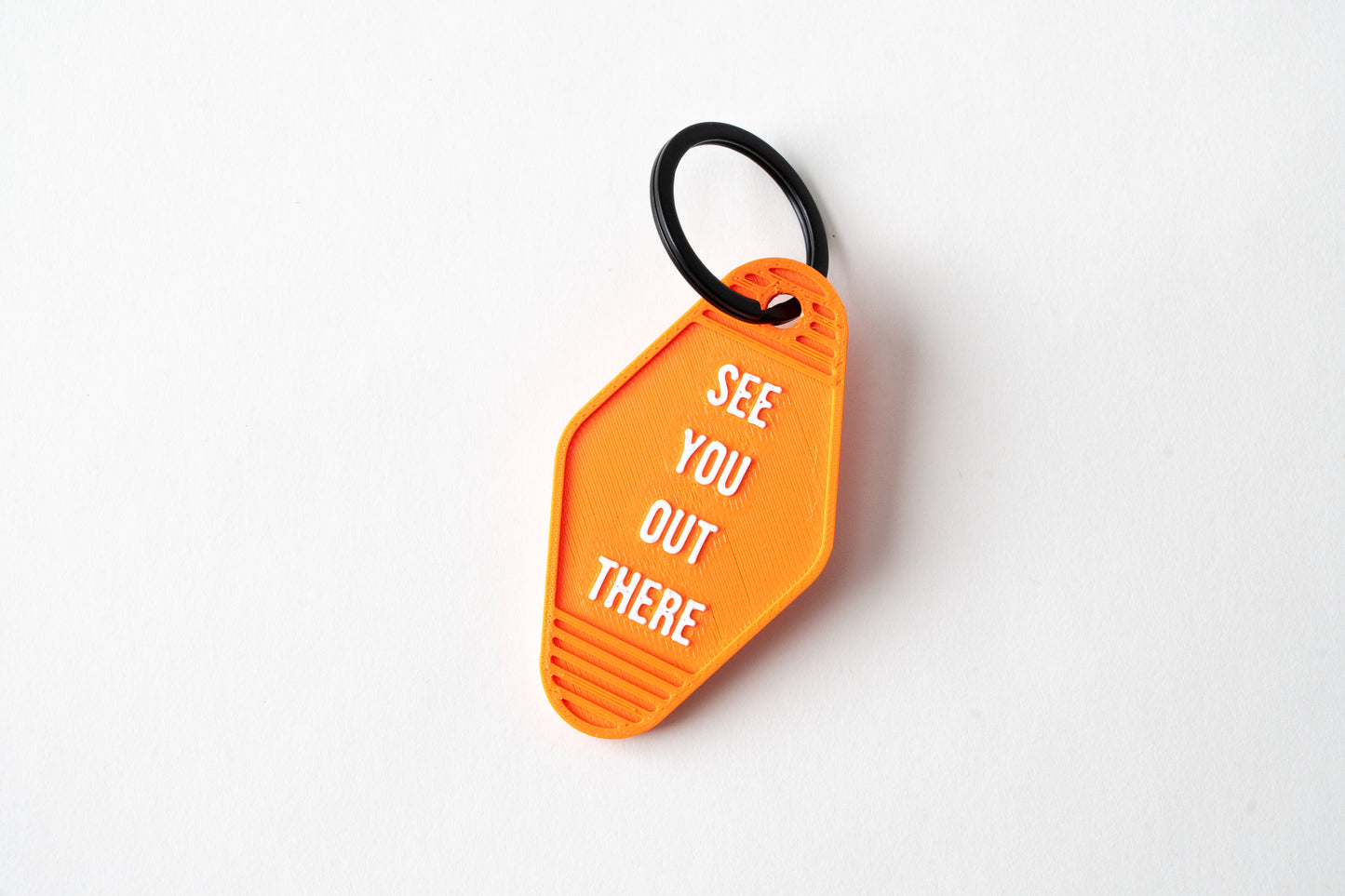 "See You Out There" Keyring