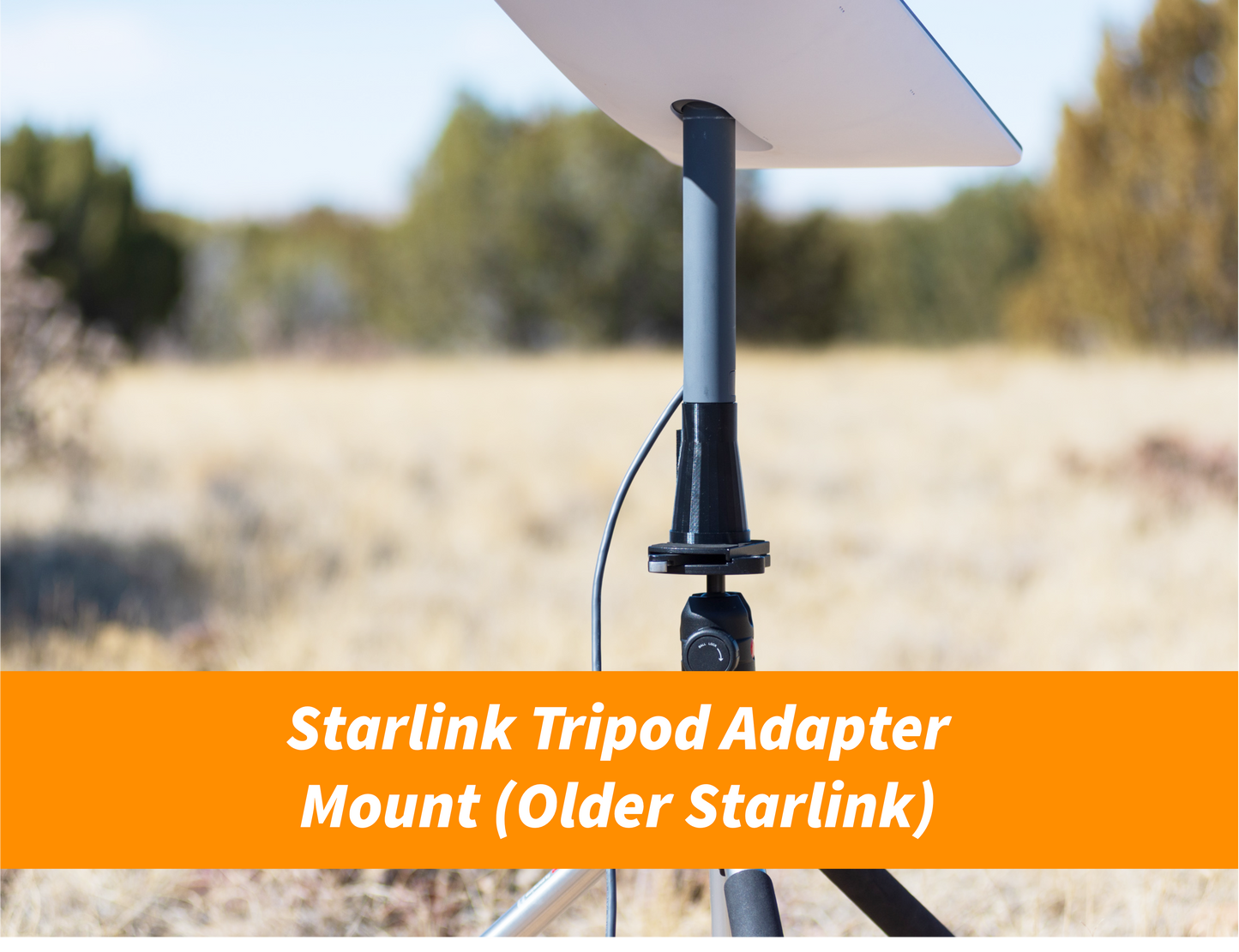 Starlink Tripod Adapter Mount (Gen 2 - Actuated)