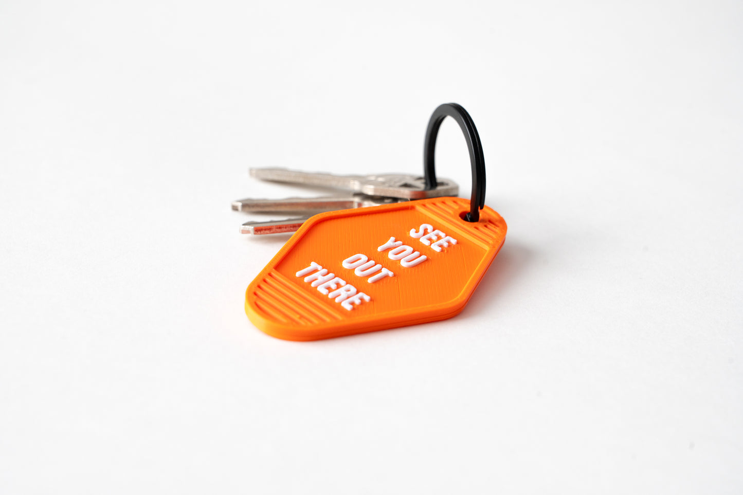 "See You Out There" Keyring