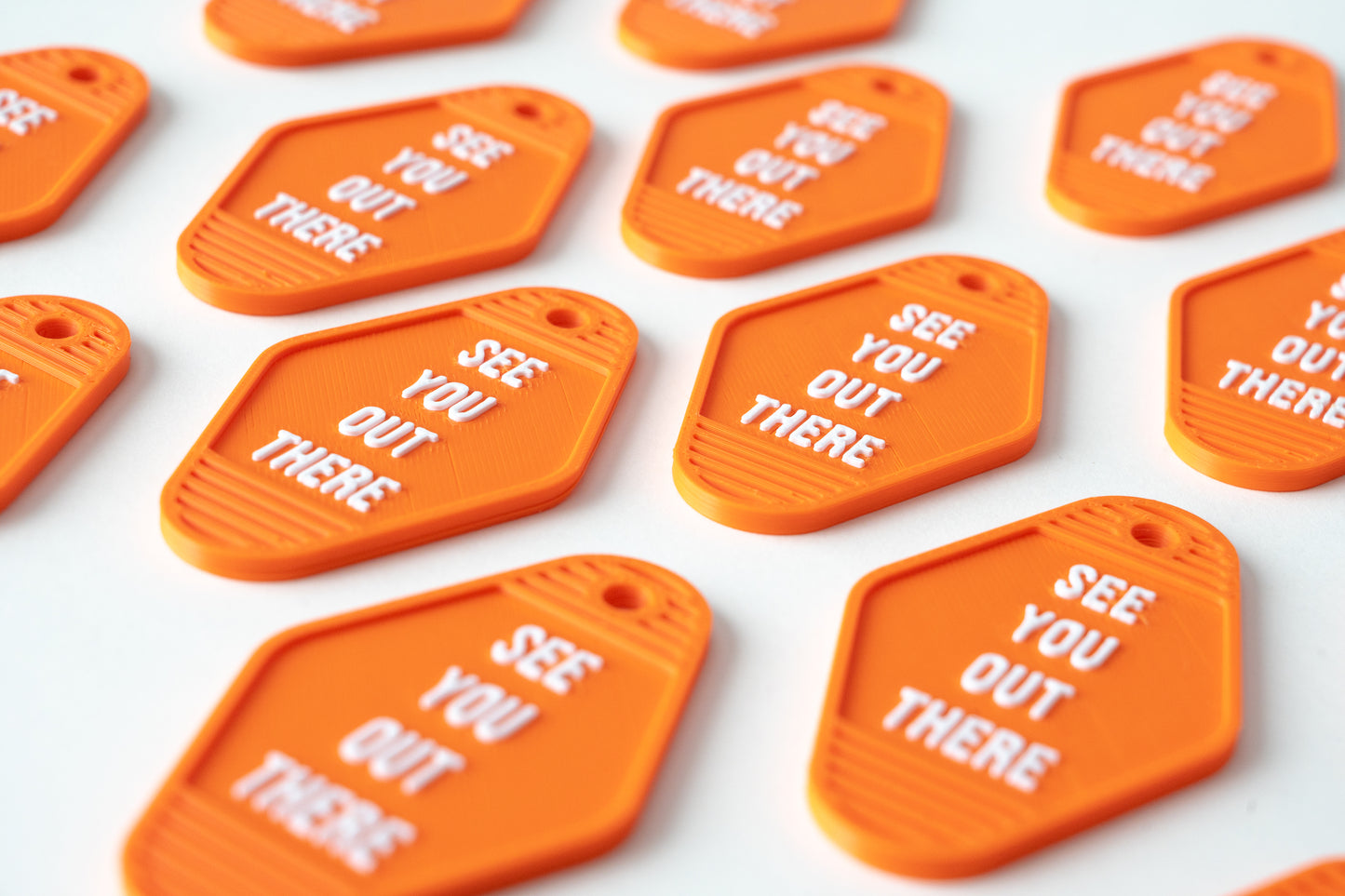 "See You Out There" Keyring