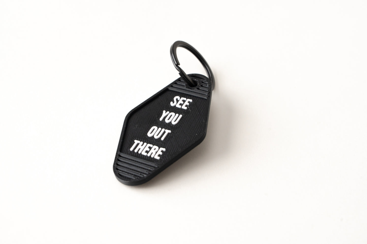 "See You Out There" Keyring